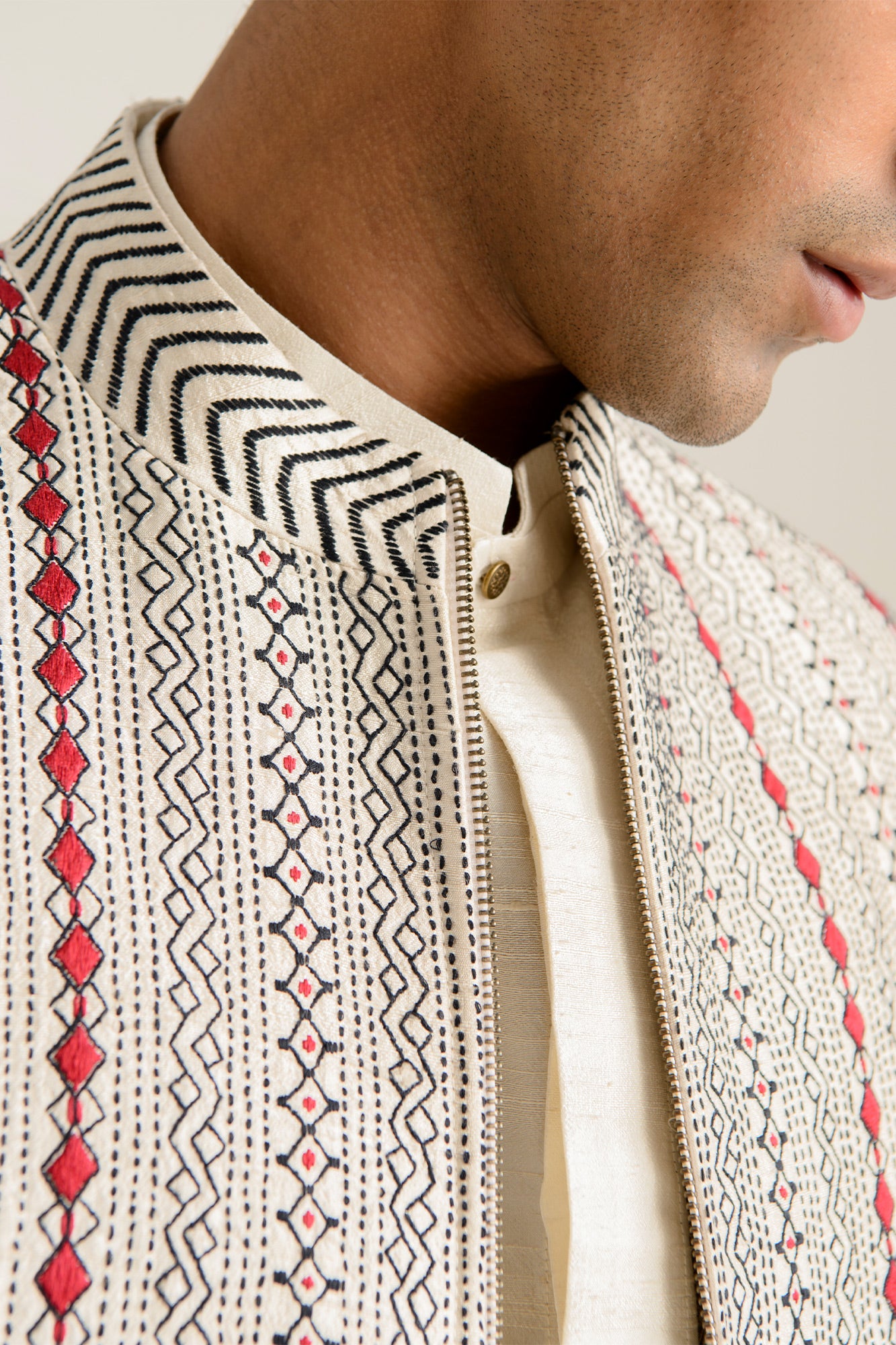 AMBLI-NEHRU JACKET SET