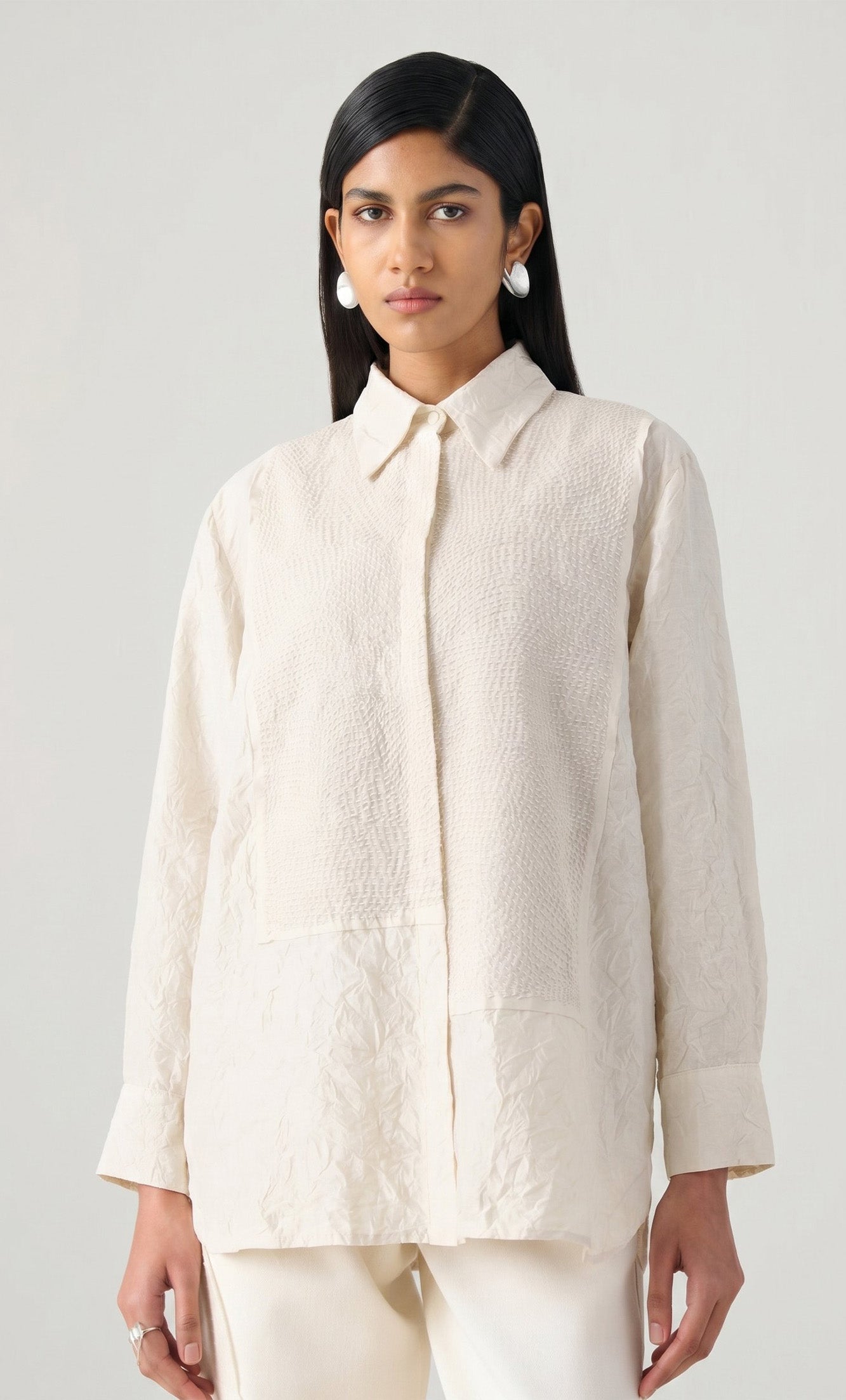 IVORY APPLIQUE WORK TOP