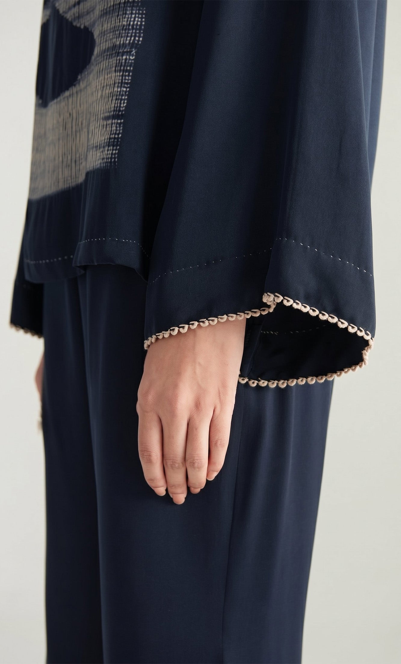 WHISKEY BLUE SHIBORI CO-ORD SET