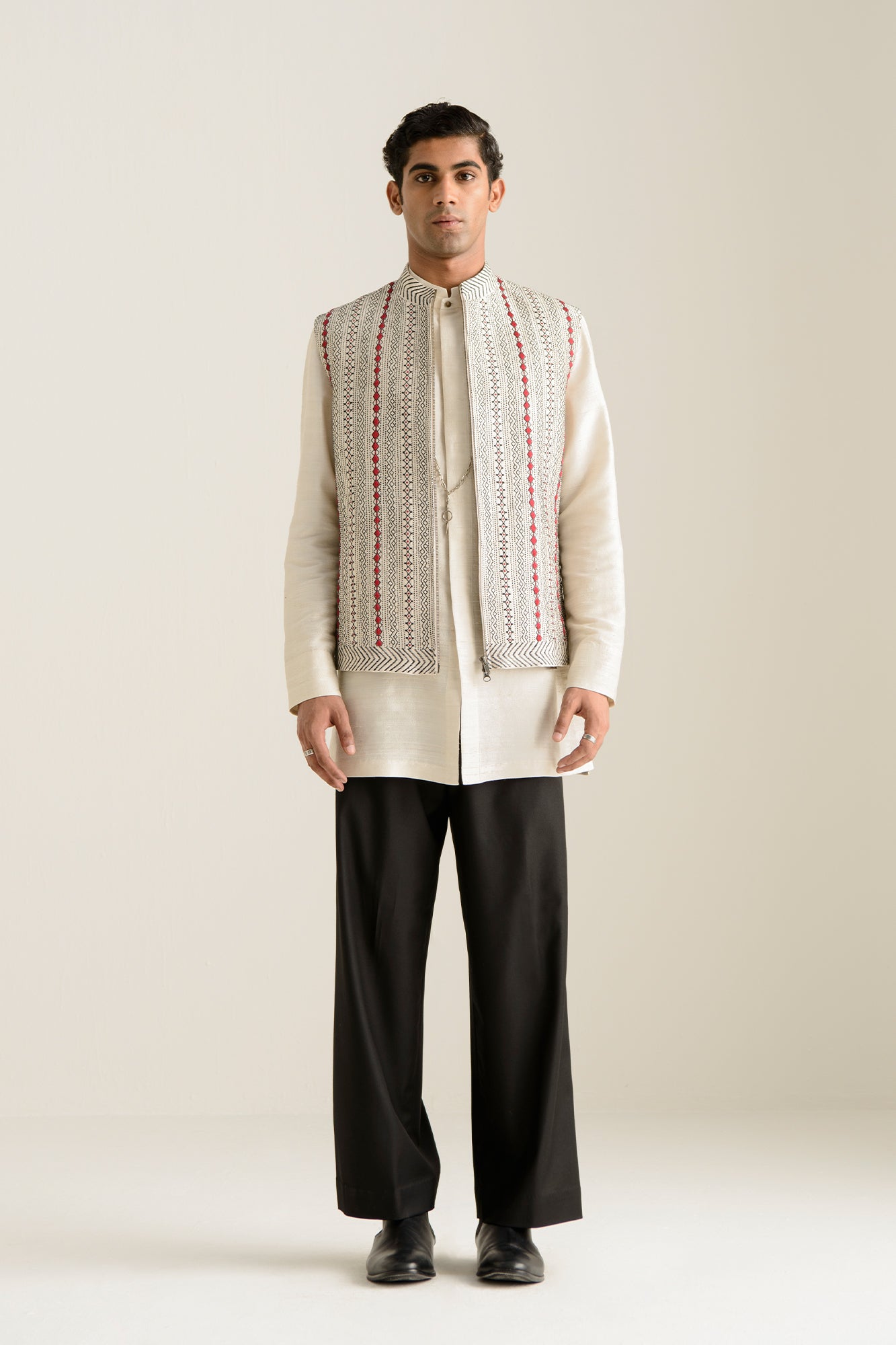 AMBLI-NEHRU JACKET SET