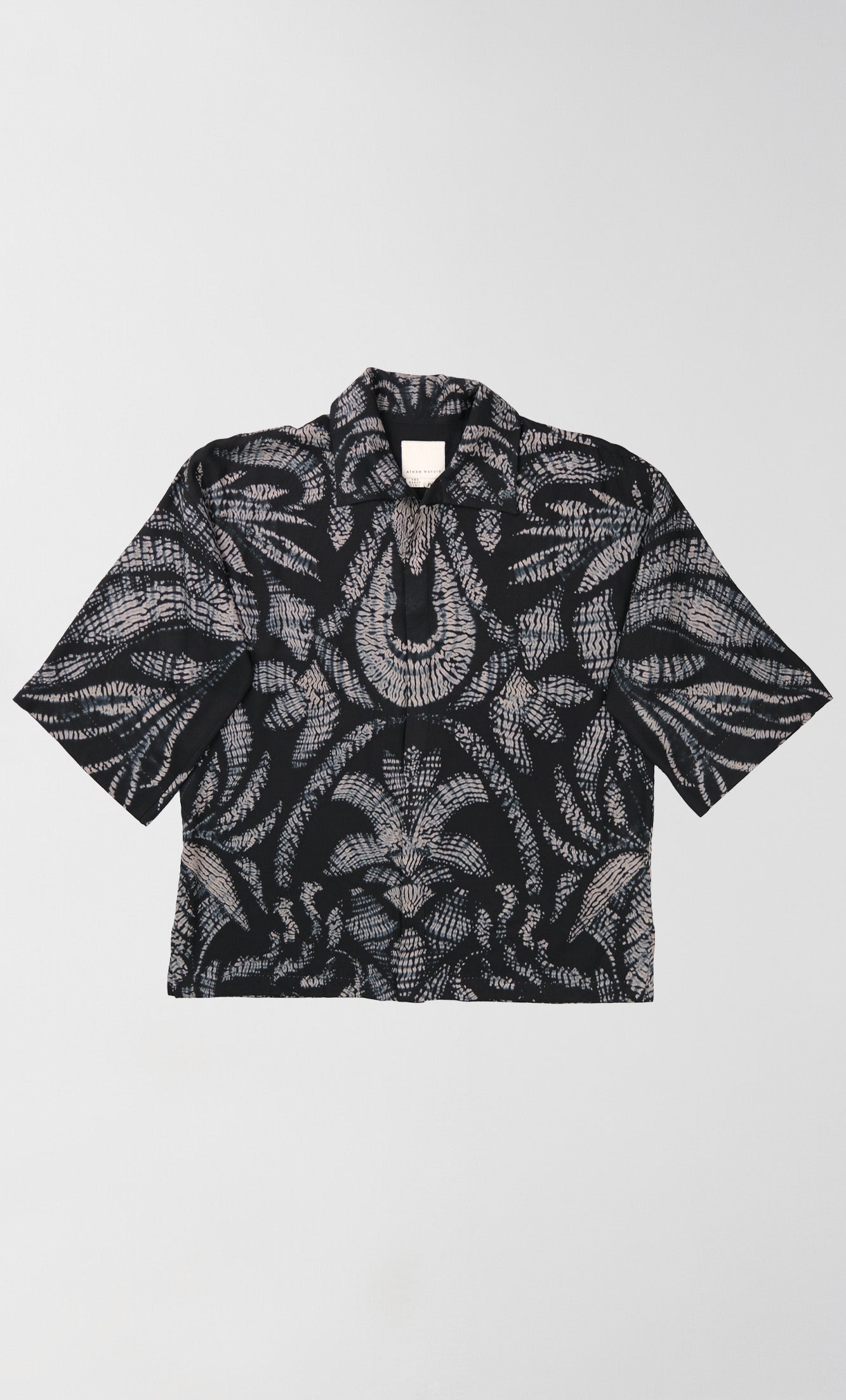 BLACK SHIBORI TOP