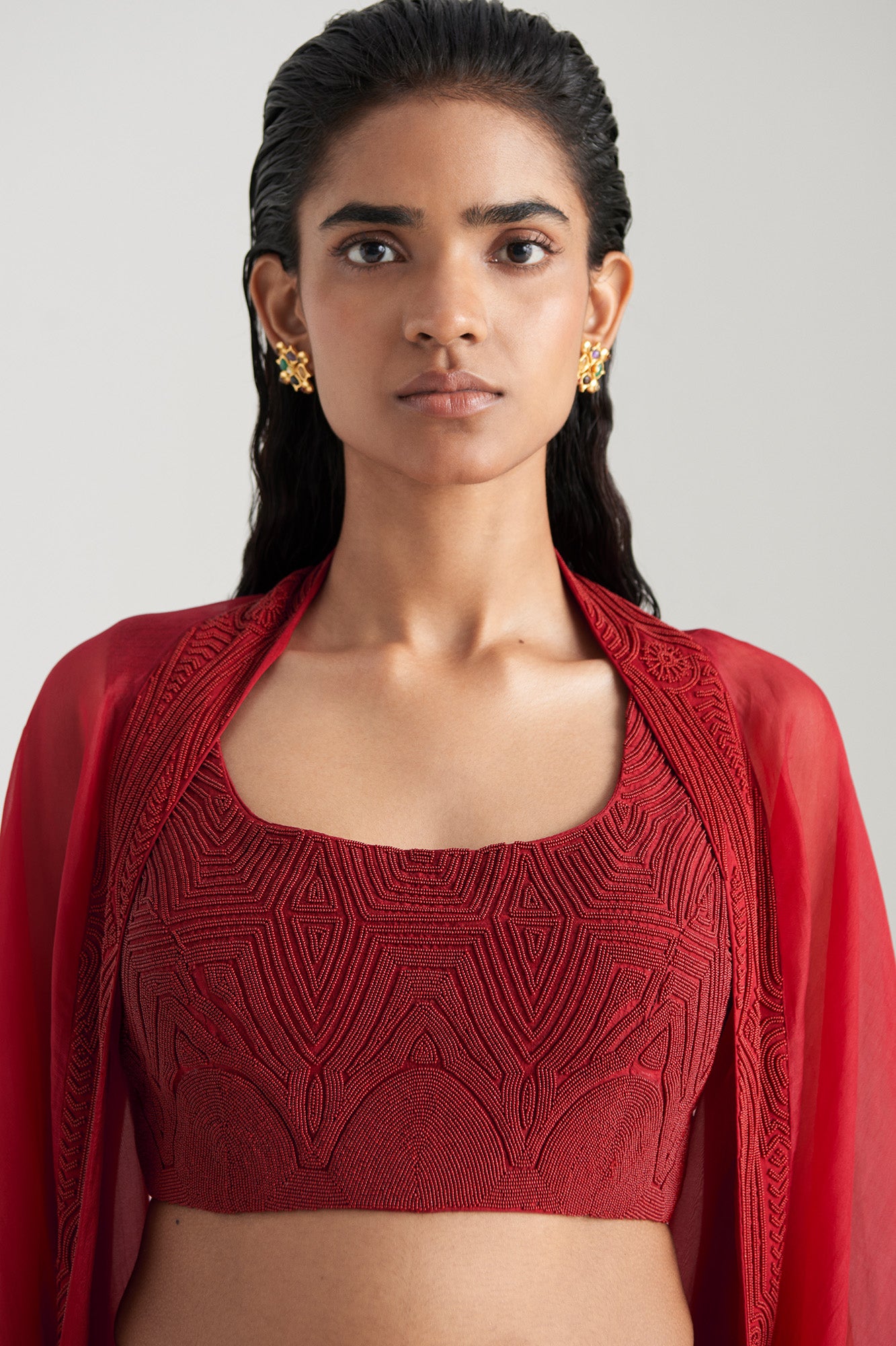 EESVARII-SHARARA SET