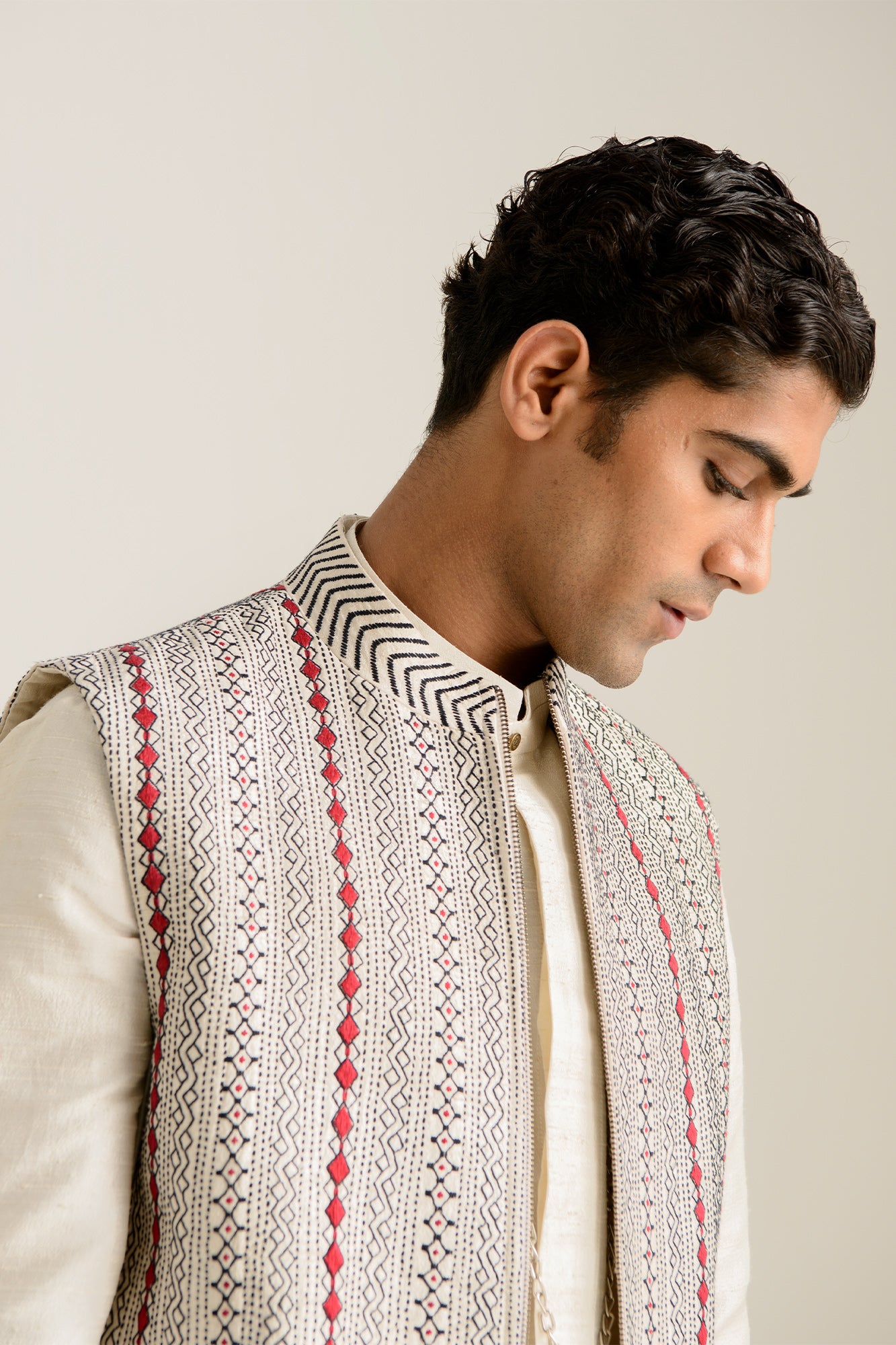 AMBLI-NEHRU JACKET SET