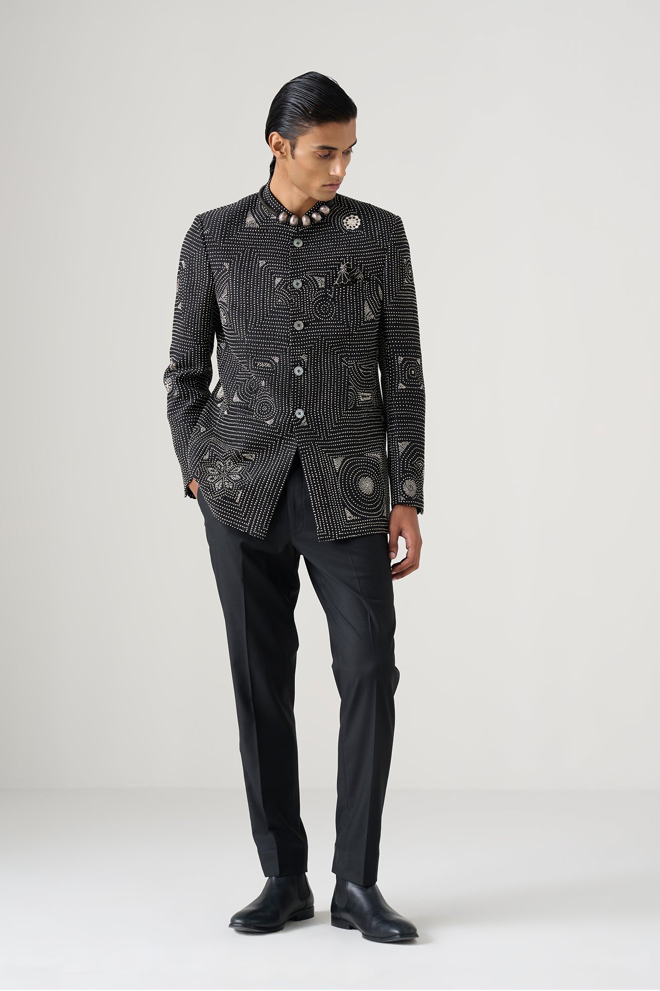 DHURVAN-BANDHGALA TROUSER