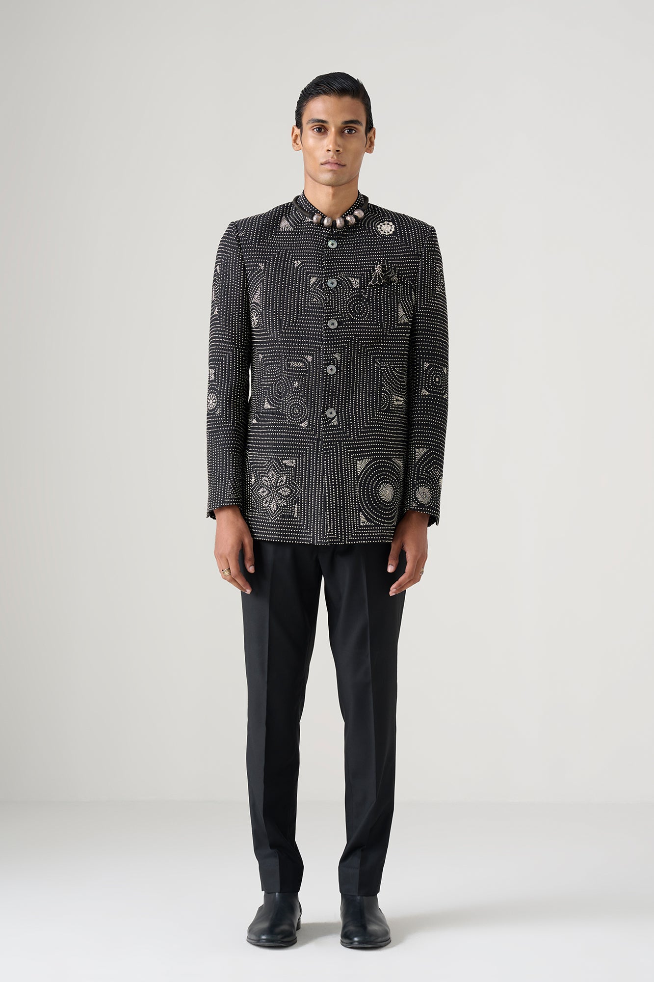 DHURVAN-BANDHGALA TROUSER
