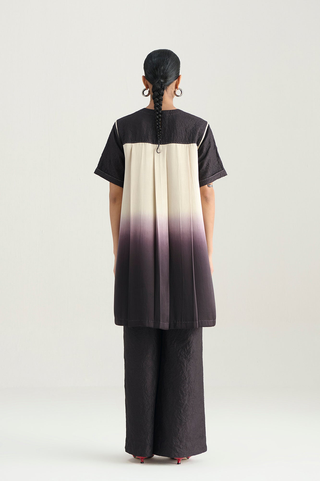KANI CRUSHED TUNIC SET