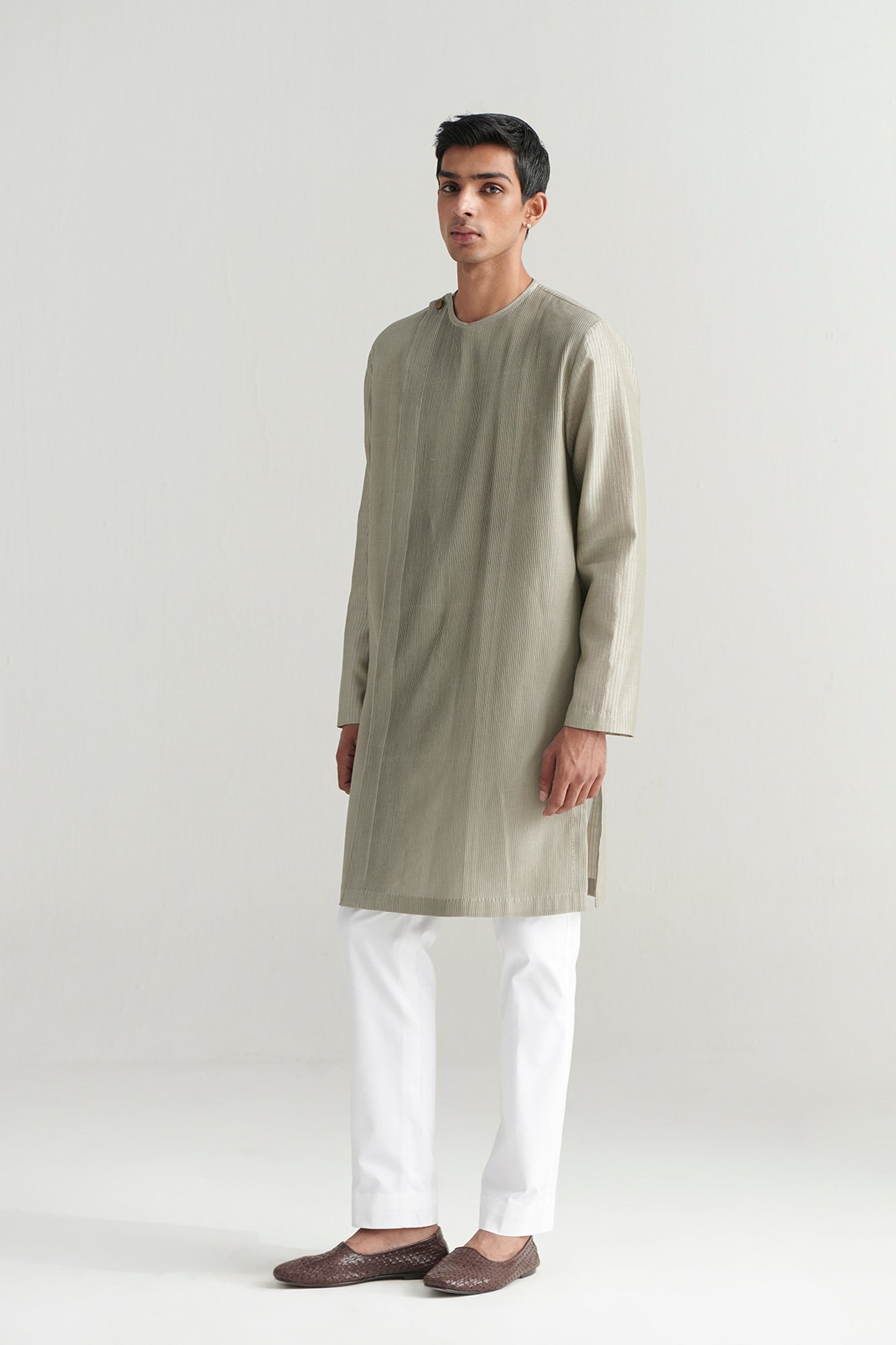 INZO-KURTA SET WITH PRINNTED STOLE