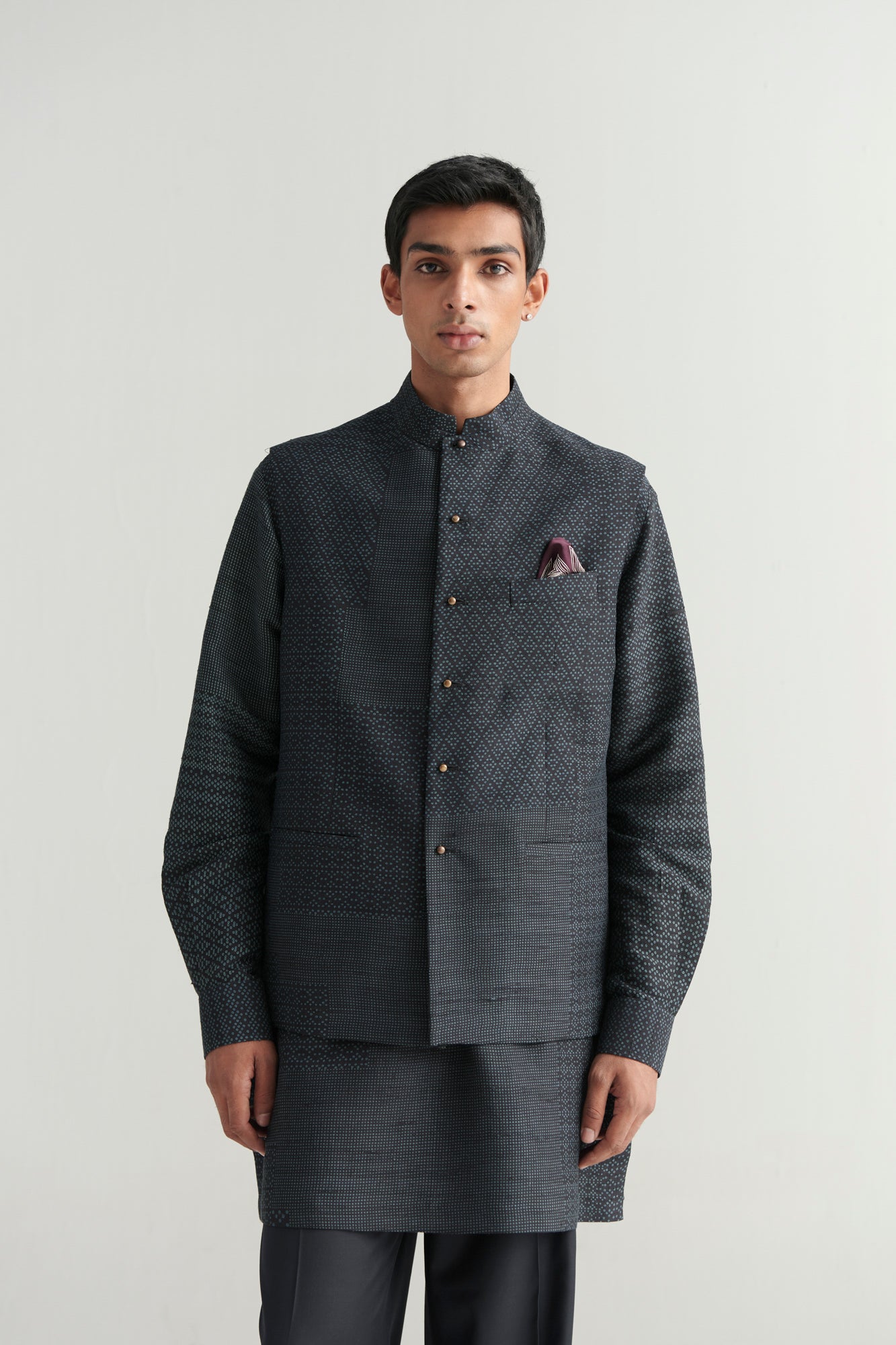 AJERH-SADRI KURTA SET