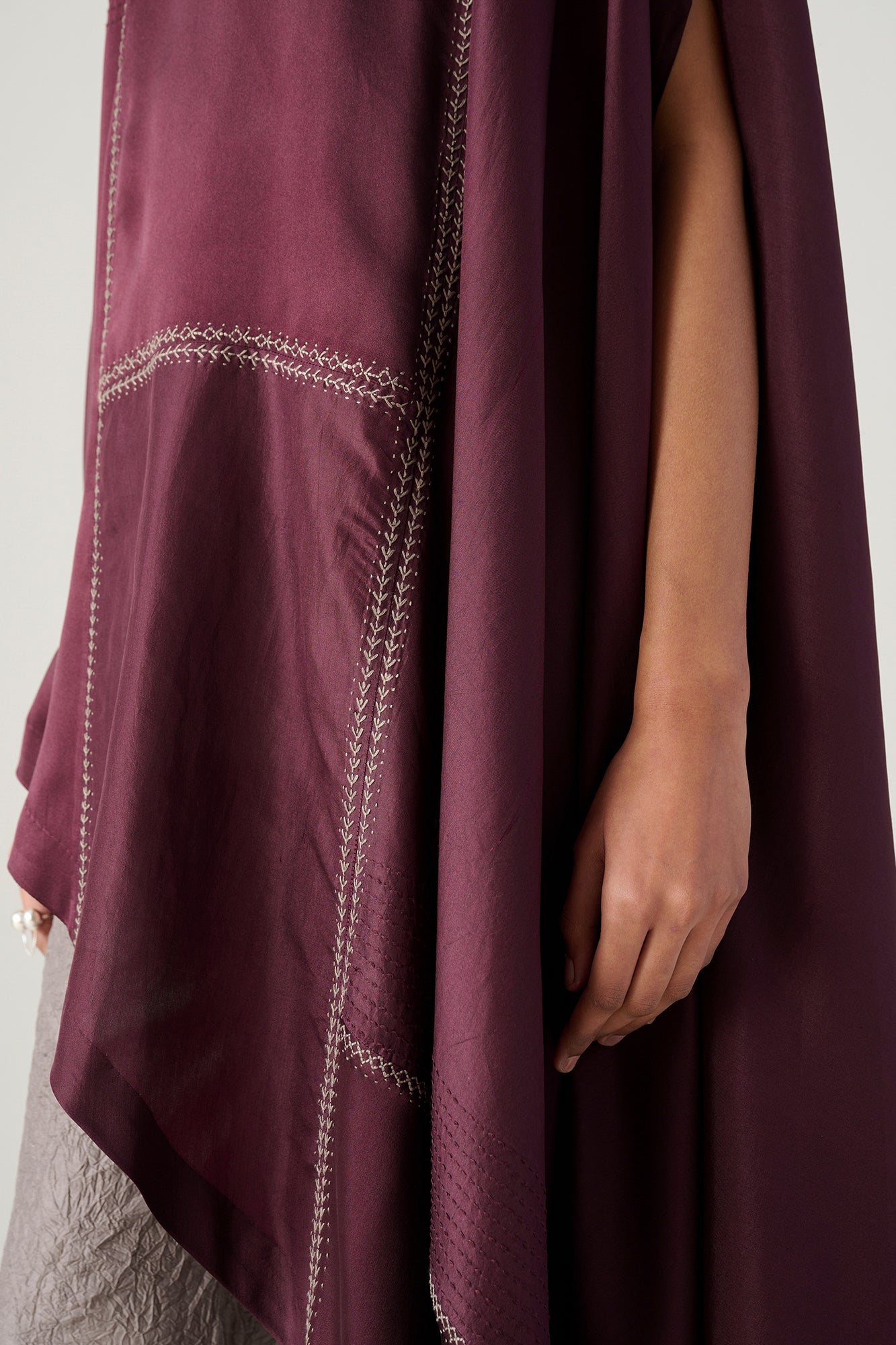 FAZIL-PONCHO SET