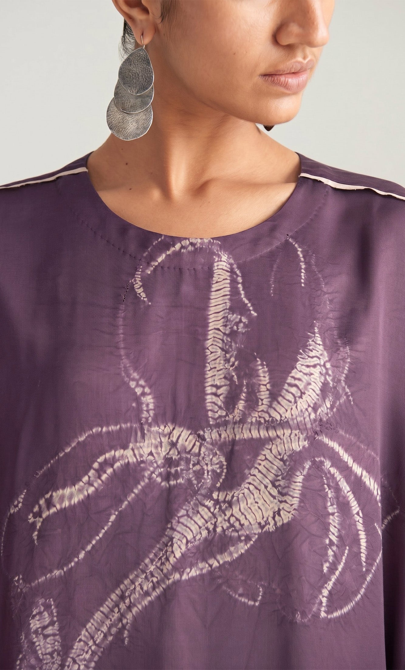 AMETHYST SHIBORI TUNIC SET