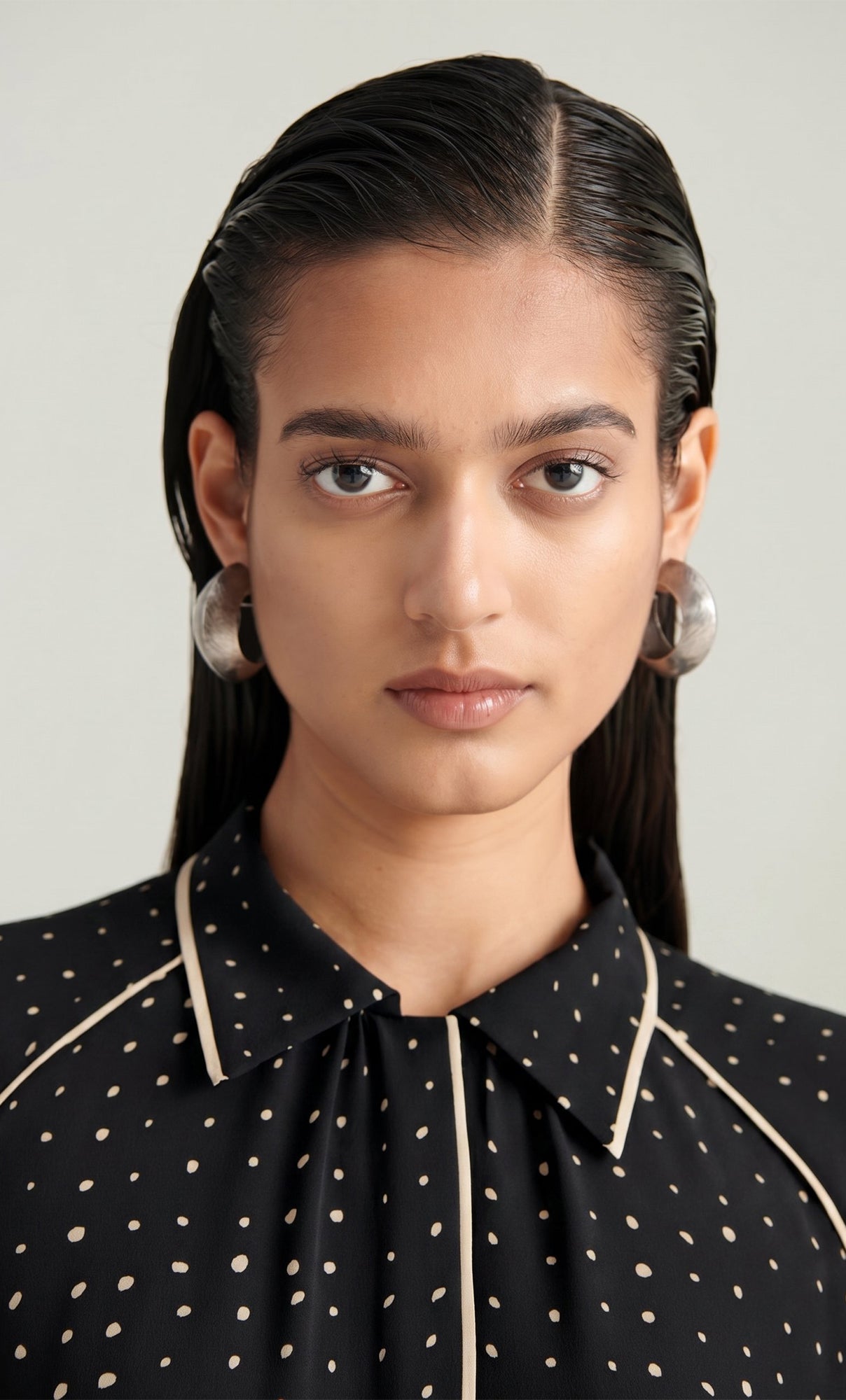 BLACK MOON PRINT DRESS