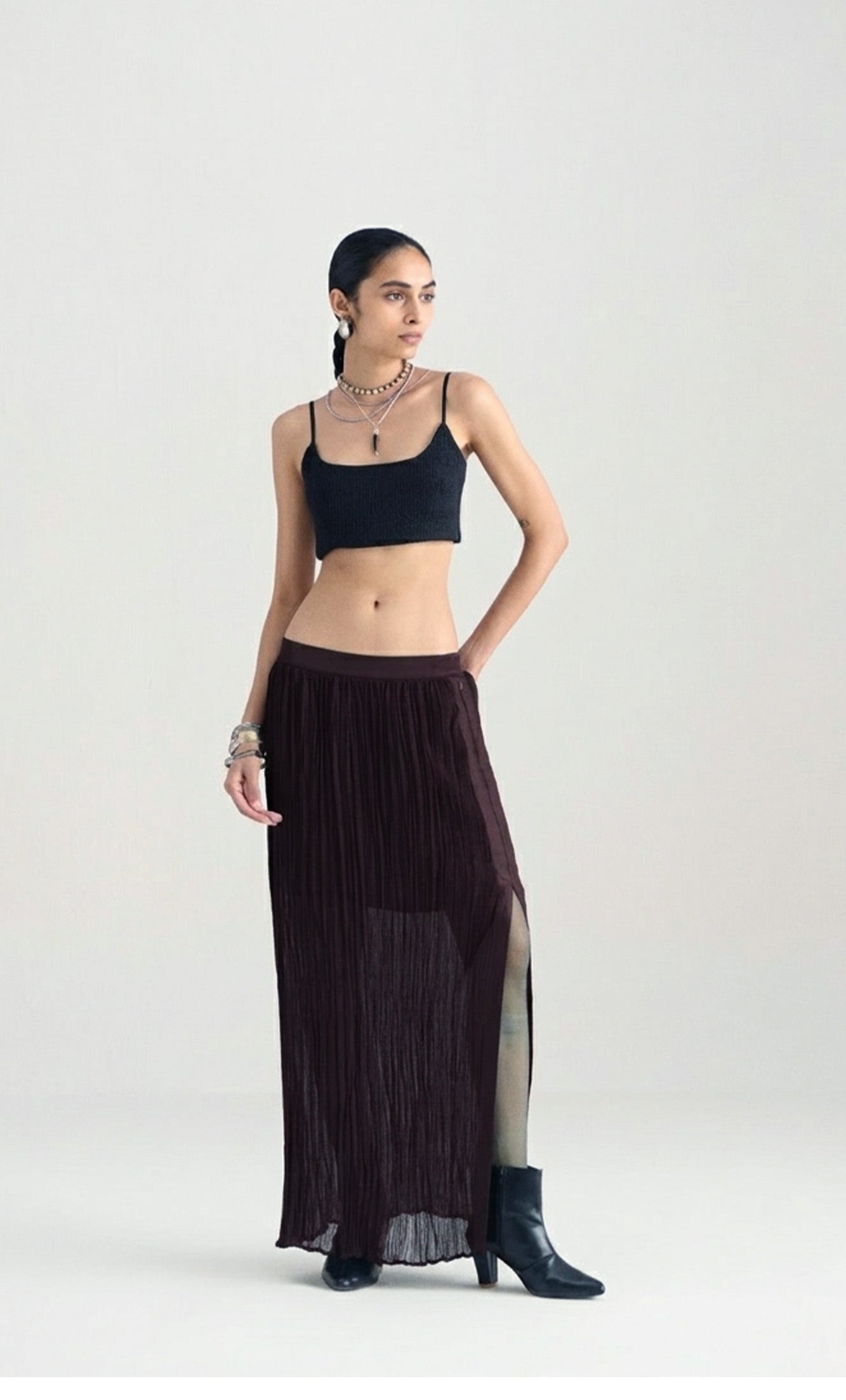 ADVA CRINKLED SKIRT