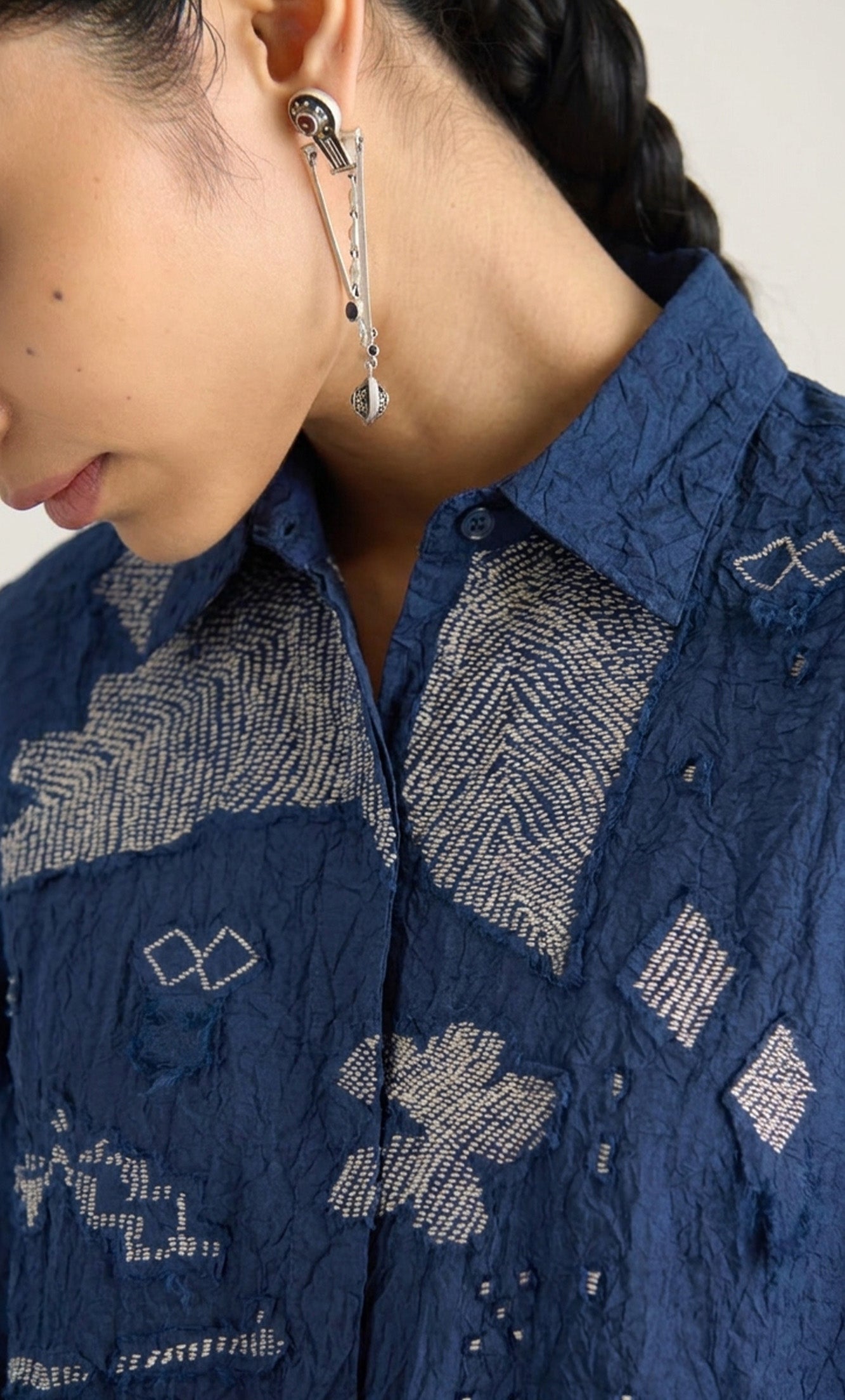 AATTHII PATCH KANTHA TOP