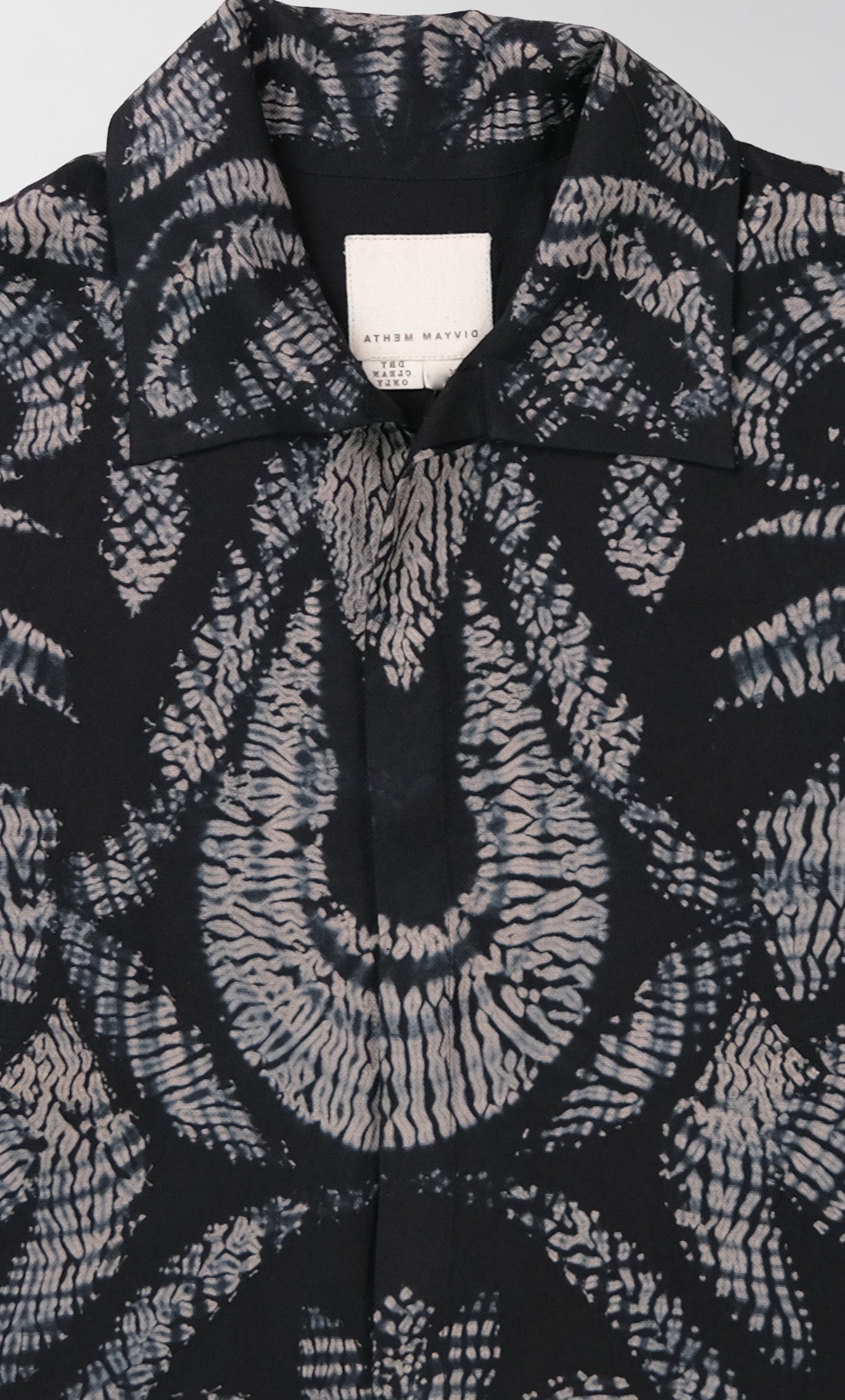 BLACK SHIBORI TOP