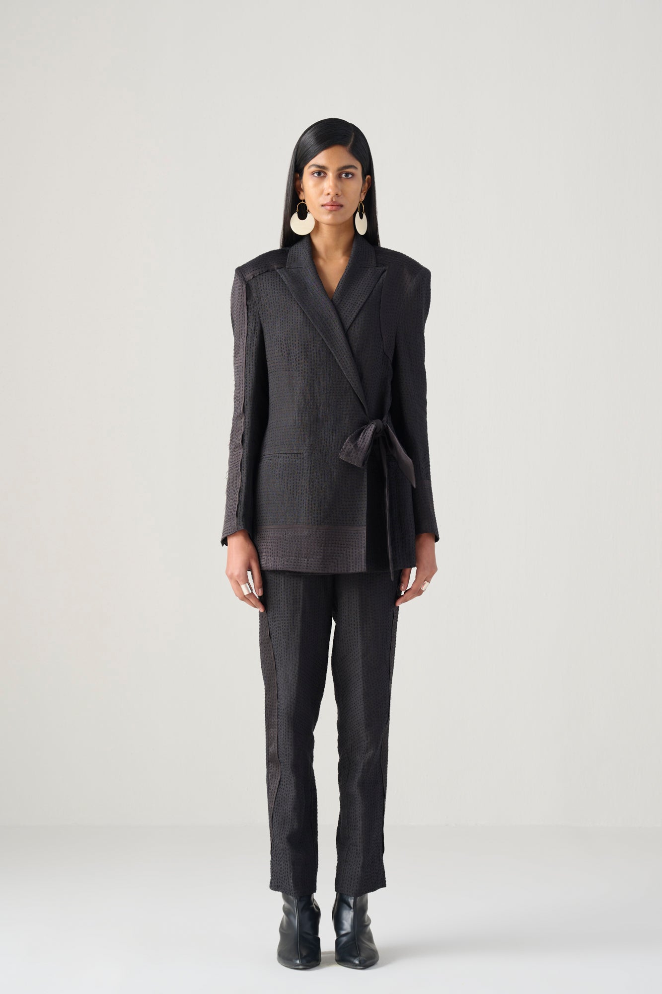 COAL APPLIQUE PATCH JACKET SET