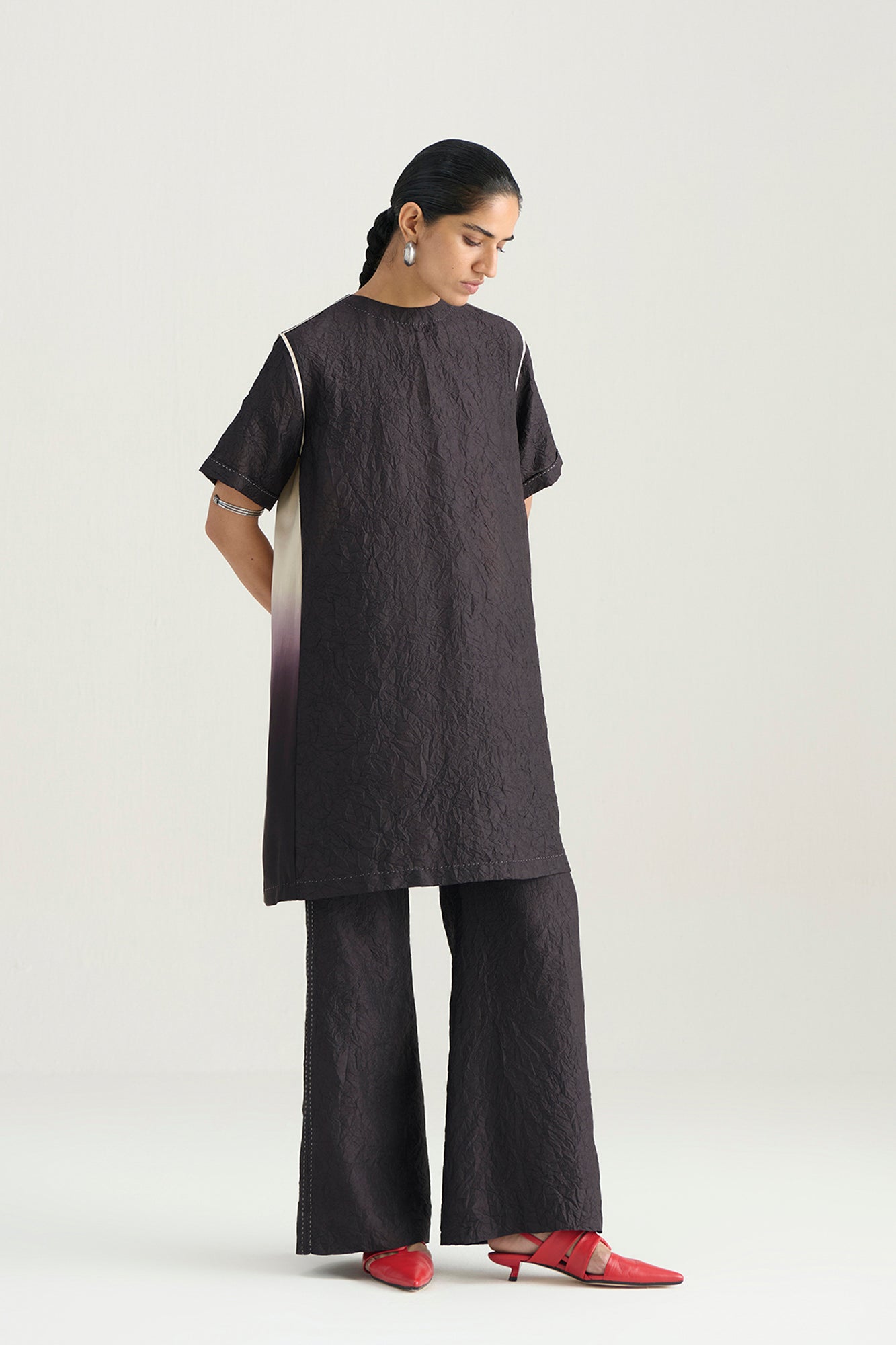 KANI CRUSHED TUNIC SET