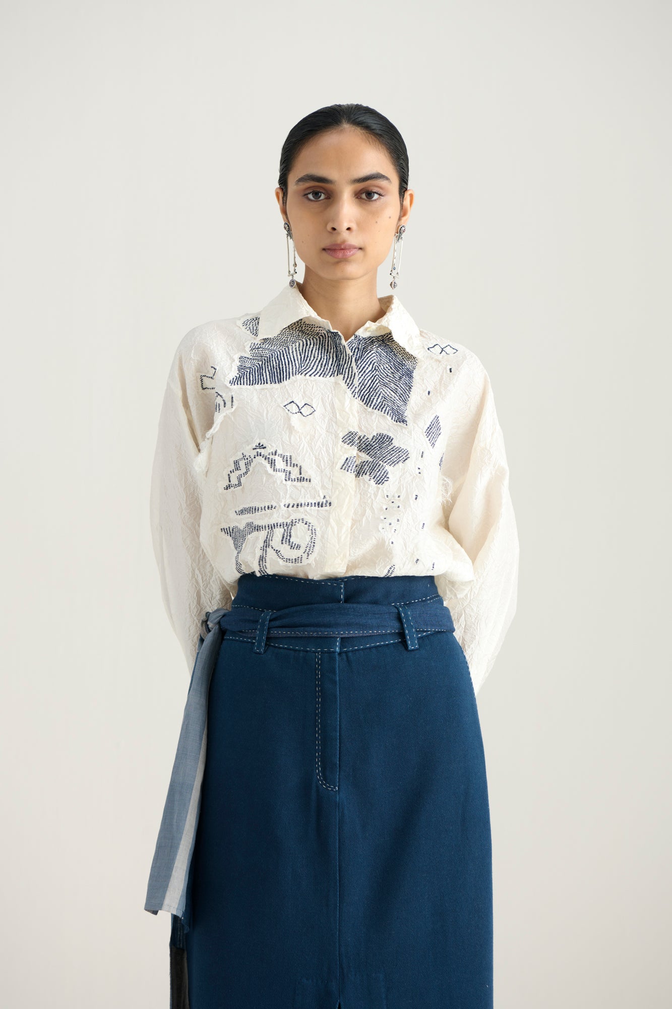 AATHI PATCH KANTHA TOP