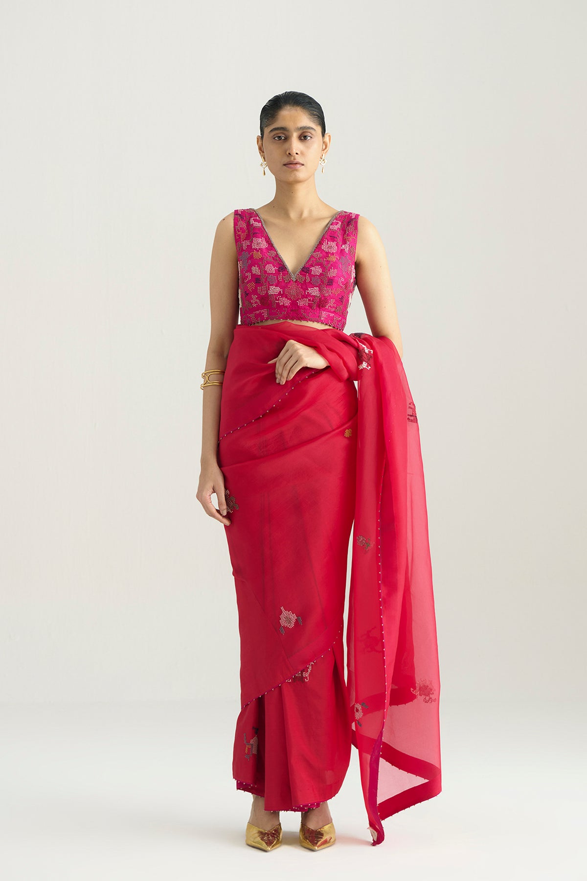 LIJIN-SAREE SET