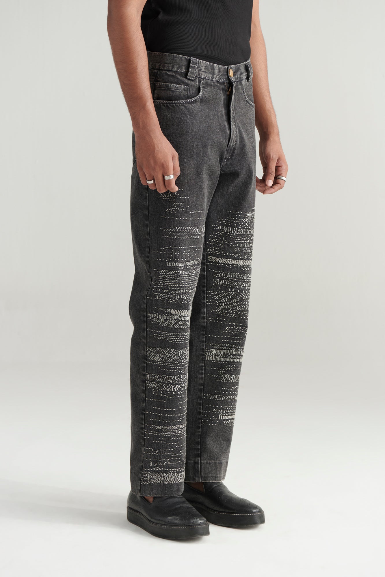 ROKI-DENIM TROUSER