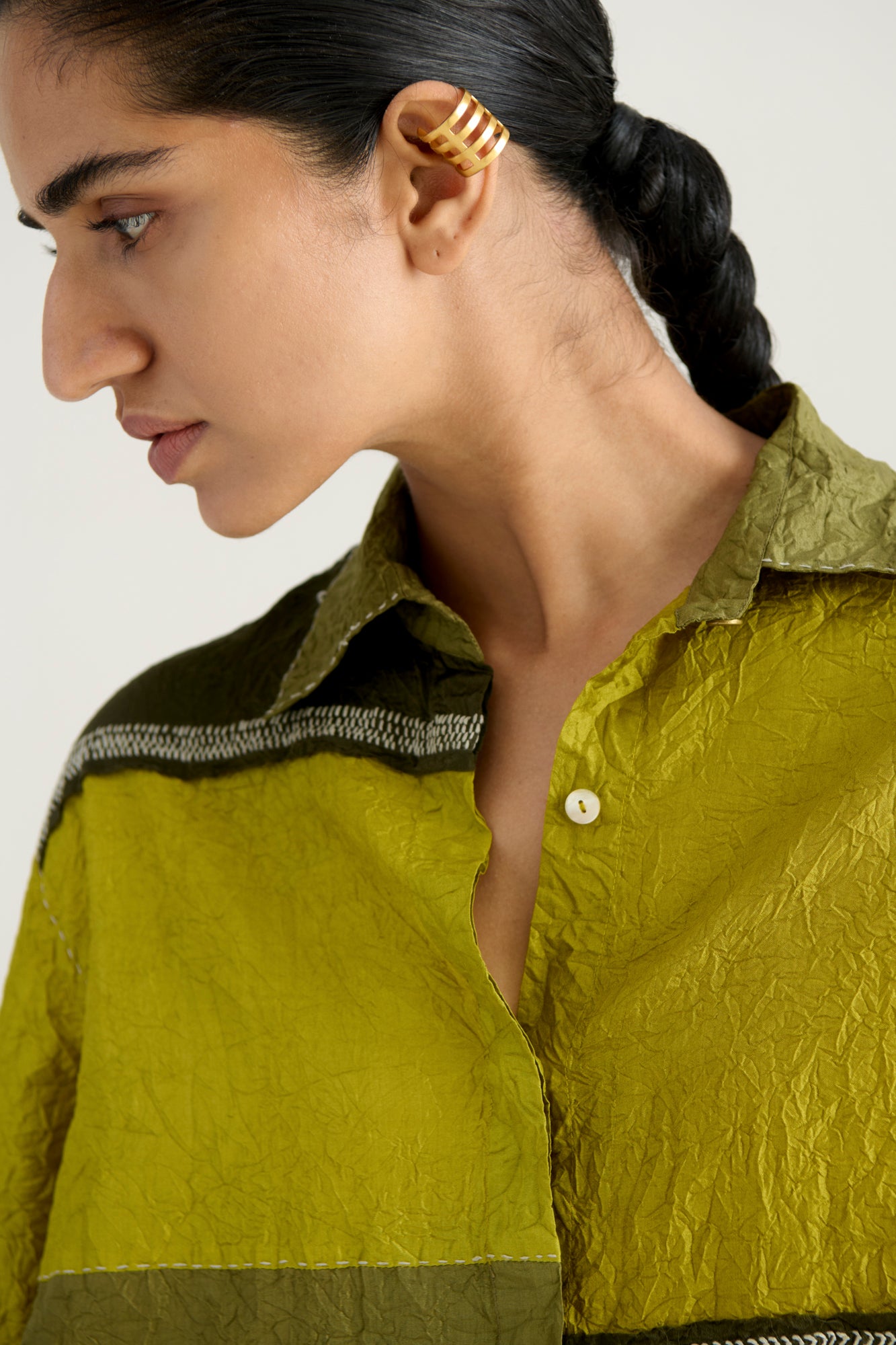 KEER COLOR BLOCKING TOP