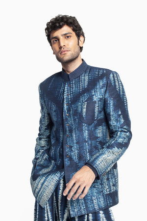 Shibori Bandhgala