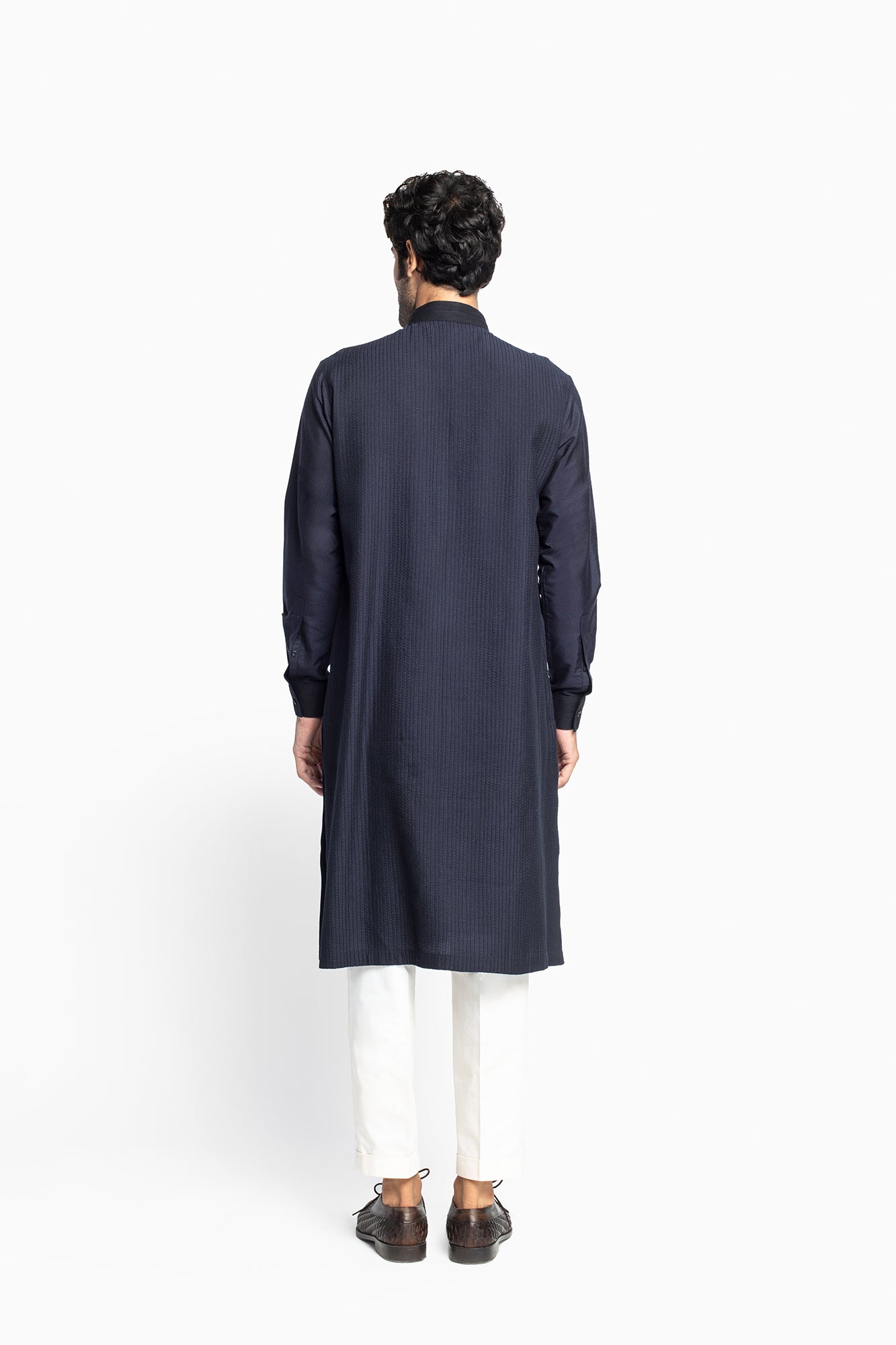 Dhagai Texture Kurta Set
