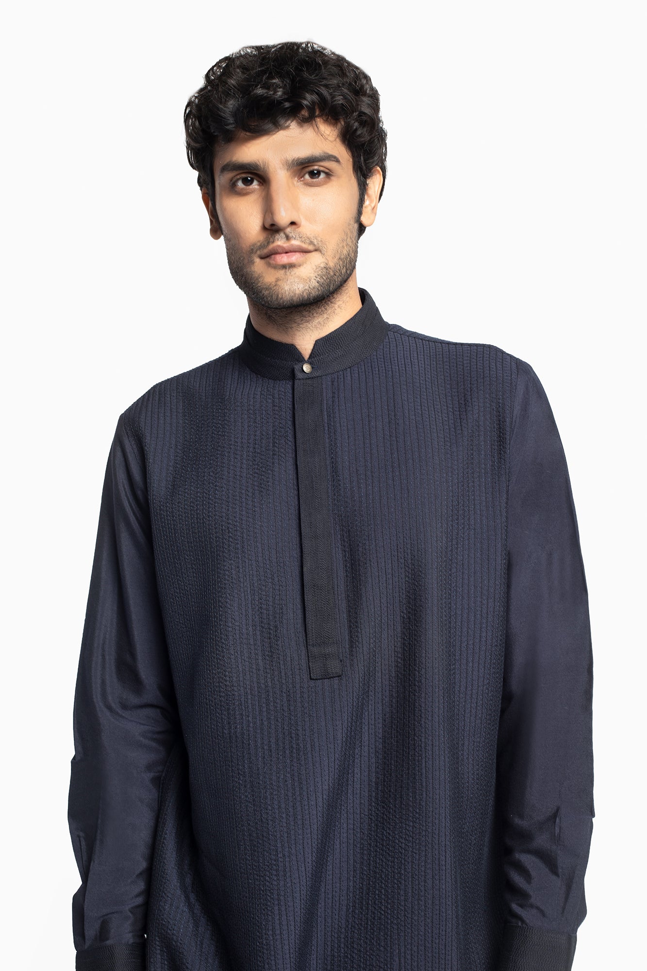 Dhagai Texture Kurta Set