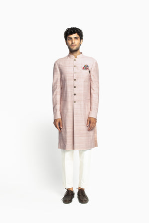 Pyazi Pink kurta Set