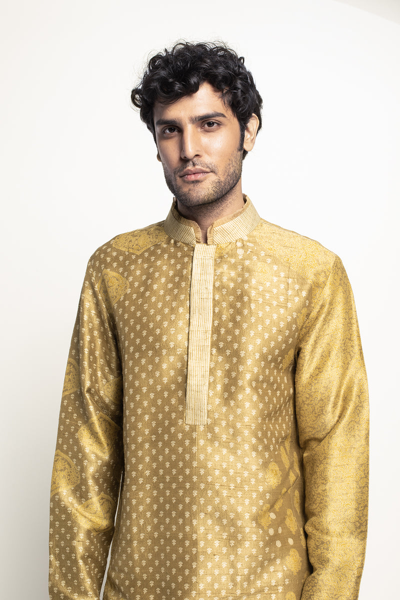 Ajrakh Kurta Set